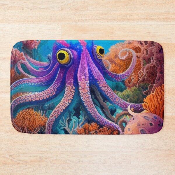 Item preview, Vivid octopus (#01) [Create a set!] designed and sold by SolidEarthArt.