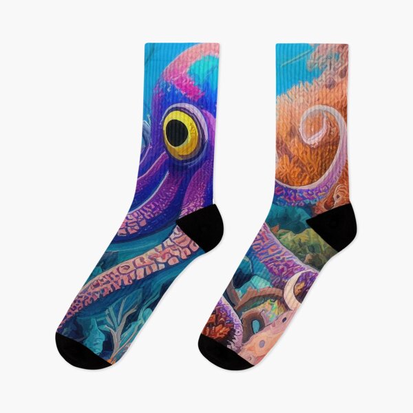 Item preview, Vivid octopus (#01) [Create a set!] designed and sold by SolidEarthArt.