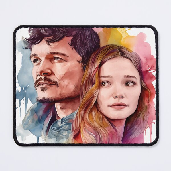 Artikelvorschau, Bella Ramsey und Pedro Pascal entworfen und verkauft von KateKorsaro.