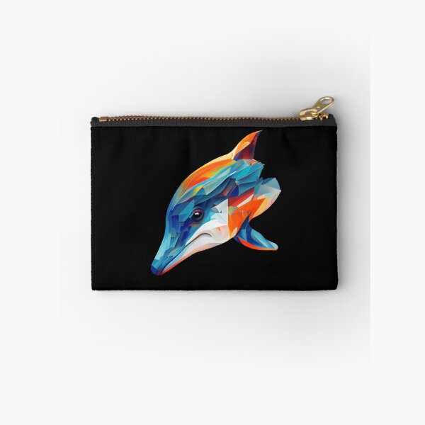 Item preview, Abstract Dolphin: A Colorful Twist on Wildlife Imagery designed and sold by FiveIntentions.