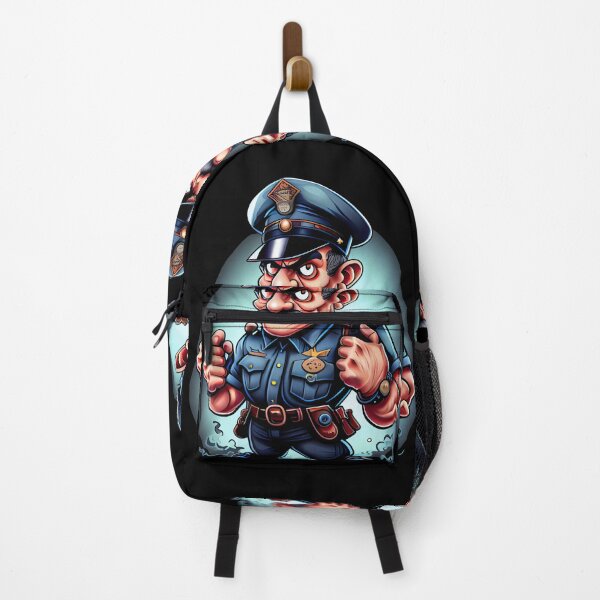 Item preview, Cool Cartoon Badass Policeman designed and sold by Piotrek0001.