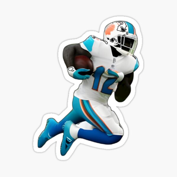 Tyreek Hill Dolphins Sticker for Sale by Jake Greiner