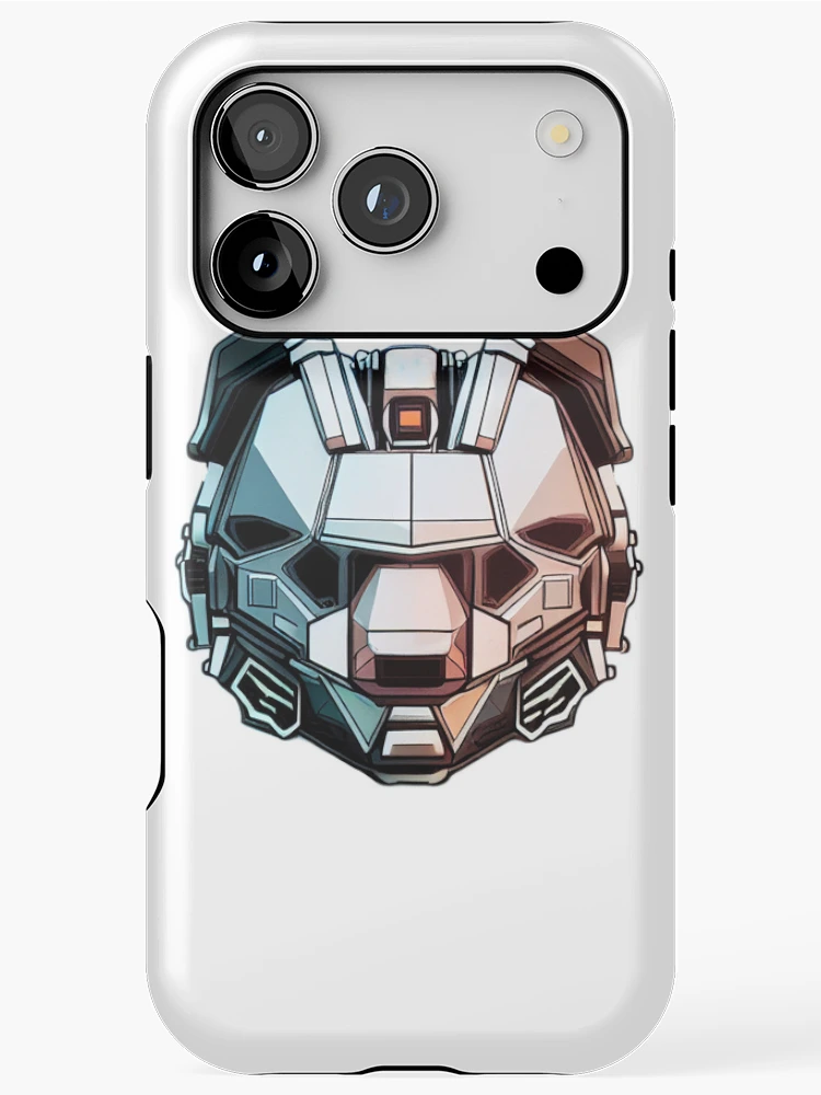 Thumbnail 1 of 4, iPhone Case, Cyborg Panda designed and sold by RockingPandS.