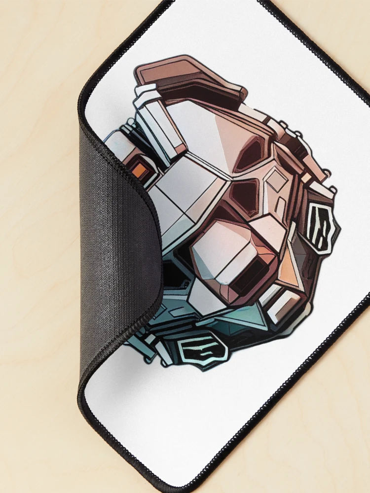 Thumbnail 2 of 5, Mouse Pad, Cyborg Panda designed and sold by RockingPandS.