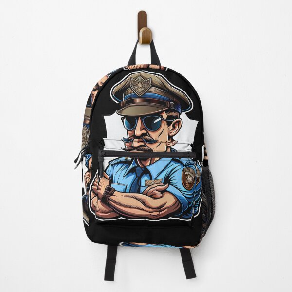 Item preview, Cool Cartoon Badass Policeman designed and sold by Piotrek0001.
