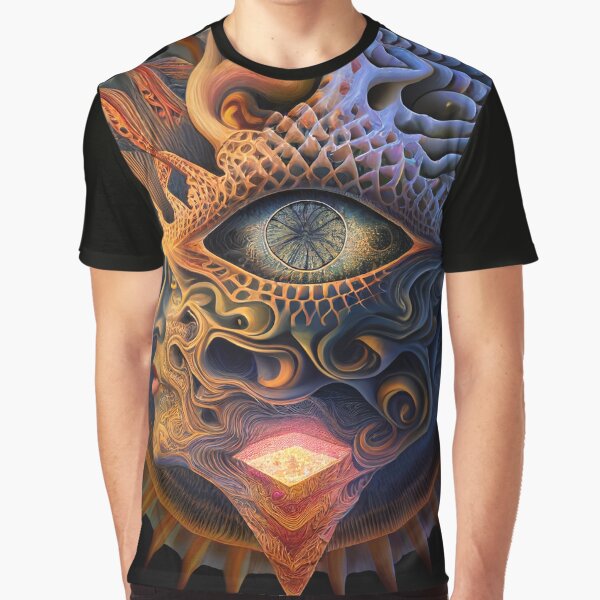 Vista previa del artículo con la obra «DMT Iluminati 2», diseñado y vendido por Fidel Mehra.