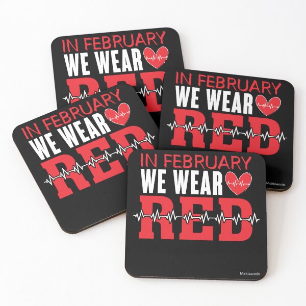 Item preview, In february we wear red              designed and sold by binhdinh56.