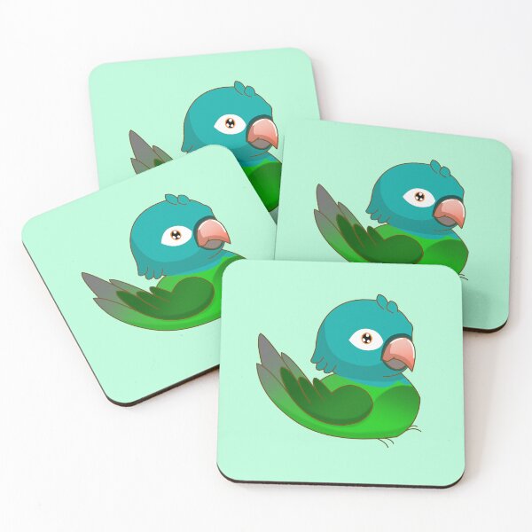 Item preview, Handsome, Fun and Exotic Blue Crowned Conure designed and sold by DynieKid.