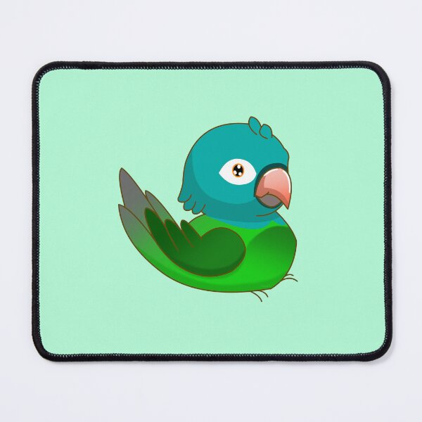 Item preview, Handsome, Fun and Exotic Blue Crowned Conure designed and sold by DynieKid.