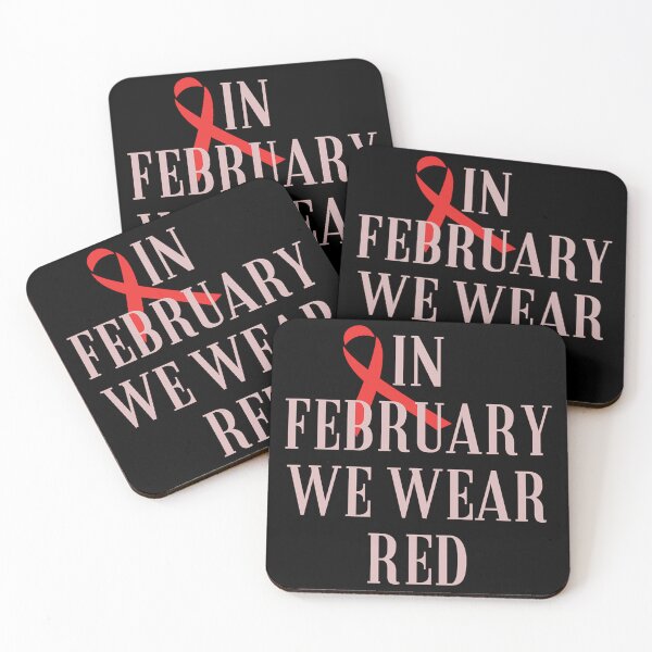 Item preview, In february we wear red        designed and sold by binhdinh56.