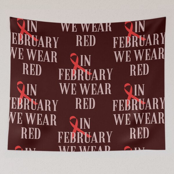 Item preview, In february we wear red        designed and sold by binhdinh56.