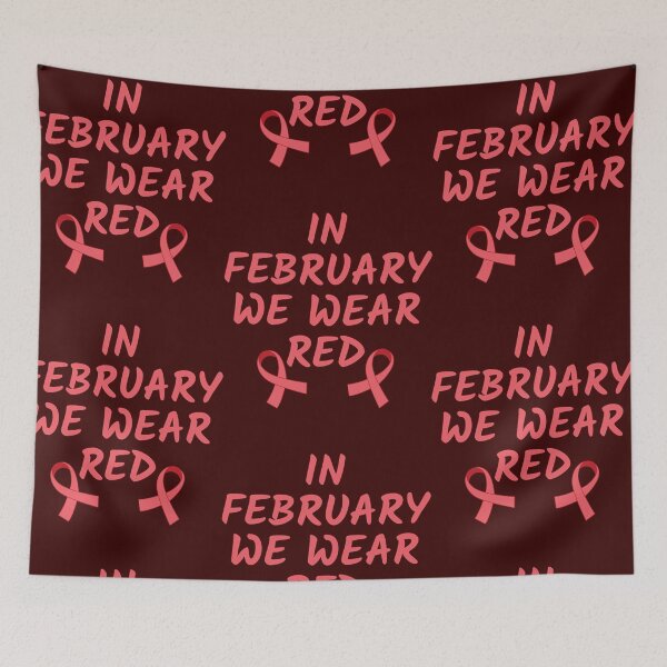 Item preview, In february we wear red       designed and sold by binhdinh56.