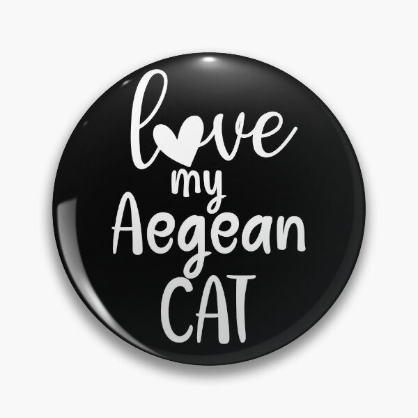 Item preview,  love my Aegean Cat, aegean mom, aegean dad white designed and sold by EmeraldeaArt.
