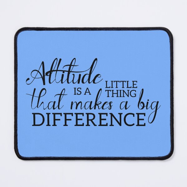 Item preview, Attitude is a little thing that makes a big difference designed and sold by Giro-design.