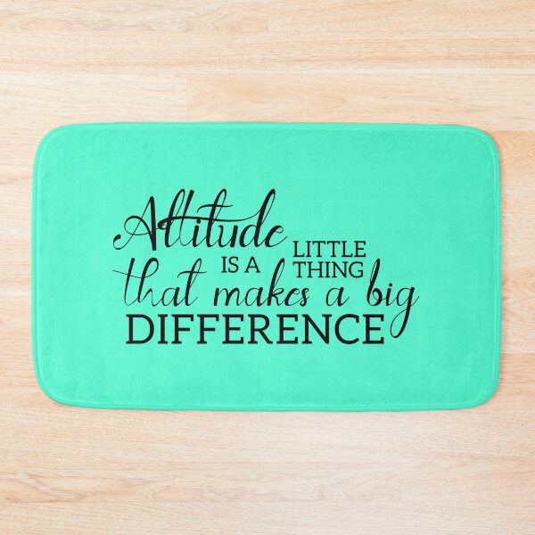 Item preview, Attitude is a little thing that makes a big difference designed and sold by Giro-design.