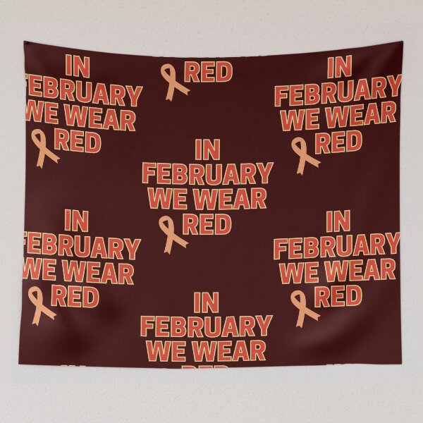 Item preview, In february we wear red     designed and sold by binhdinh56.