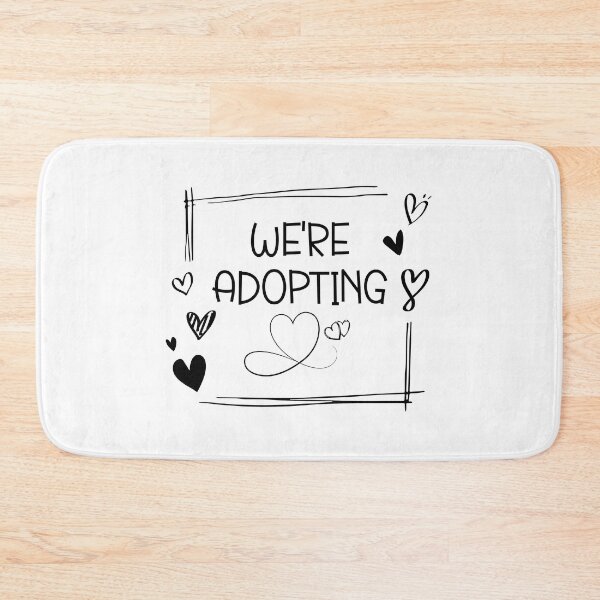 Item preview, Cute We're Adopting Love Gift Idea Celebrate Family and Adoption Announcement Day designed and sold by Luxoss.