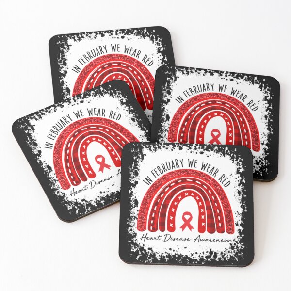 Item preview, In February We Wear Red Heart Disease Awareness11               designed and sold by binhdinh56.