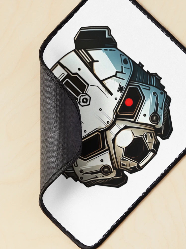 Thumbnail 2 of 5, Mouse Pad, Robot Panda designed and sold by RockingPandS.