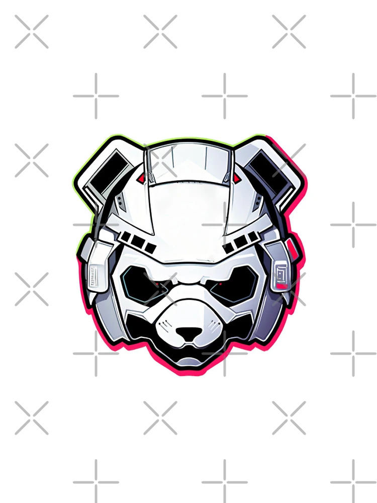 Thumbnail 4 of 4, iPhone Case, Mecha Panda designed and sold by RockingPandS.