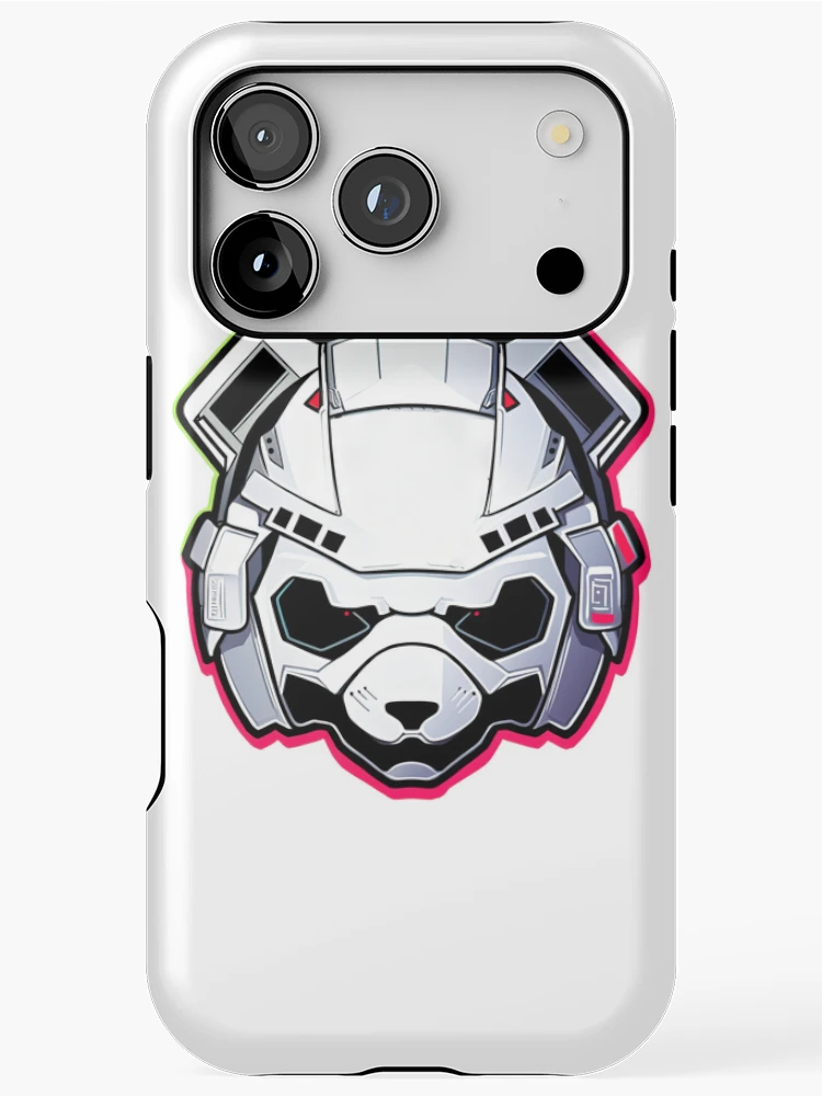 Thumbnail 1 of 4, iPhone Case, Mecha Panda designed and sold by RockingPandS.