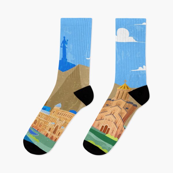 Item preview, Tbilisi, Georgia - Retro travel minimalist poster designed and sold by GreekTavern1979.