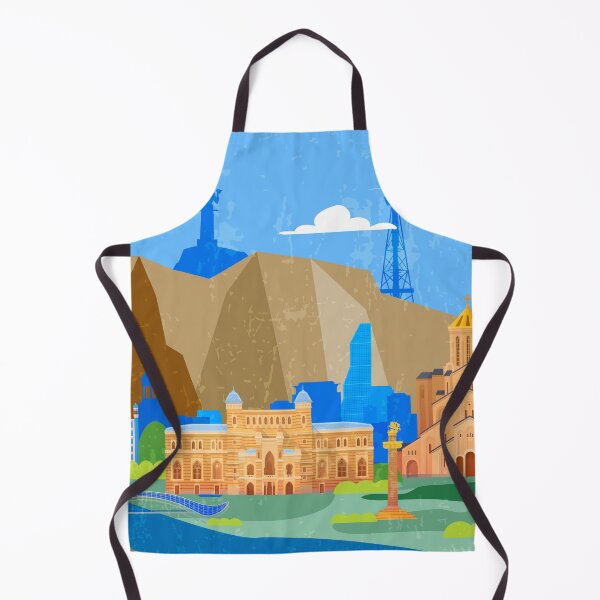 Item preview, Tbilisi, Georgia - Retro travel minimalist poster designed and sold by GreekTavern1979.