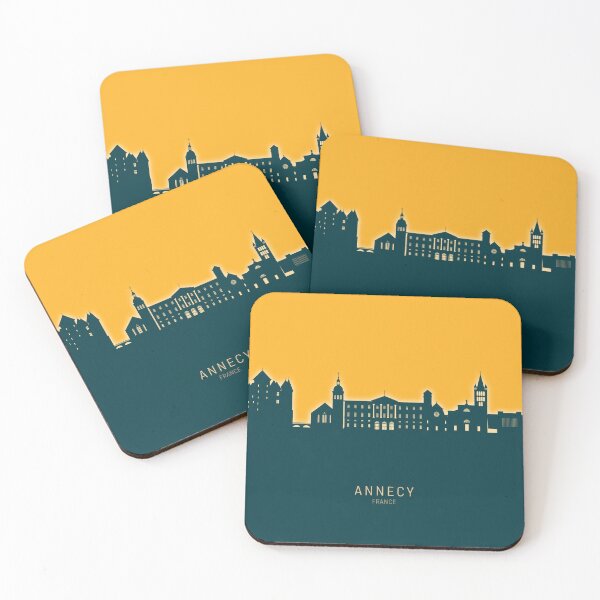 Item preview, Annecy France Skyline designed and sold by ArtPrints.