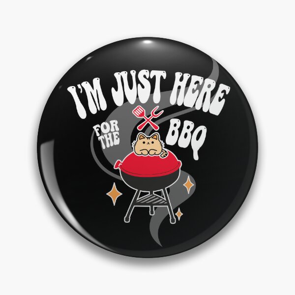 Item preview, I Just Here for the BBQ designed and sold by pookkudesign.