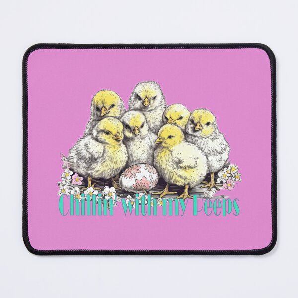 Item preview, Chillin with my peeps Mommy and me easter dresses Easter chicken designed and sold by DigitalArt BoutiqueRS.