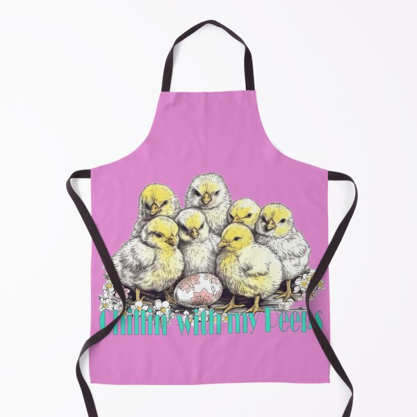 Item preview, Chillin with my peeps Mommy and me easter dresses Easter chicken designed and sold by DigitalArt BoutiqueRS.