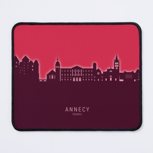 Item preview, Annecy France Skyline designed and sold by ArtPrints.