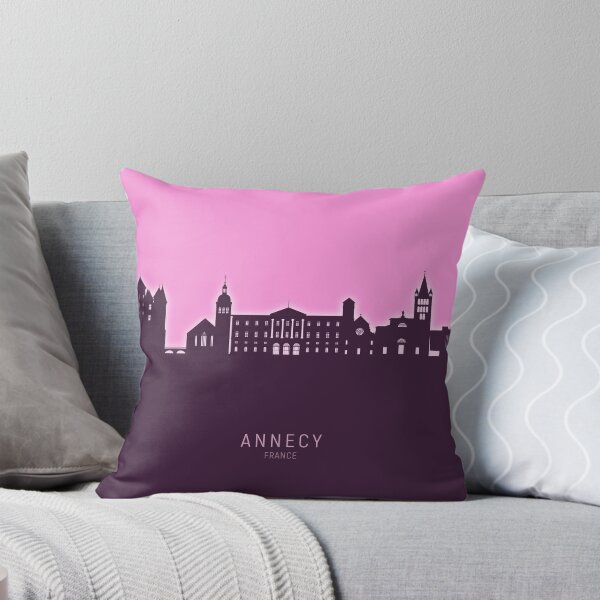 Item preview, Annecy France Skyline designed and sold by ArtPrints.