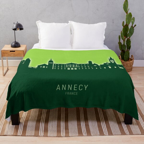 Item preview, Annecy France Skyline designed and sold by ArtPrints.