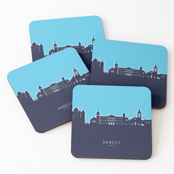 Item preview, Annecy France Skyline designed and sold by ArtPrints.
