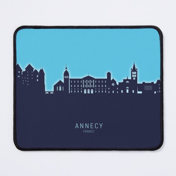 Item preview, Annecy France Skyline designed and sold by ArtPrints.
