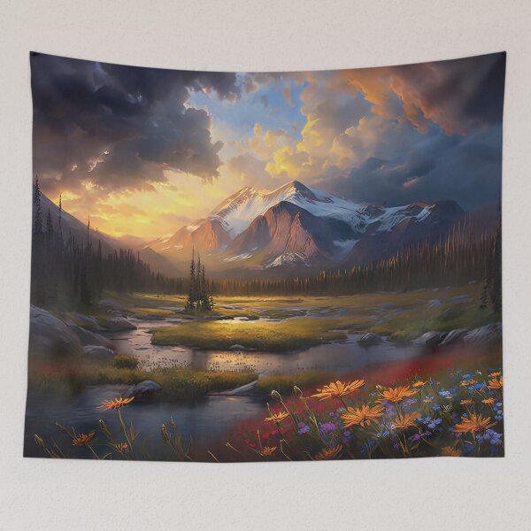 Item preview, Alaskan Spring Morning designed and sold by SolarArchitect.