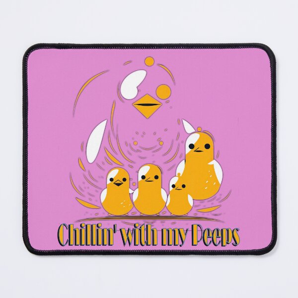 Item preview, Chillin with my peeps Mommy and me easter dresses Easter chicken designed and sold by DigitalArt BoutiqueRS.