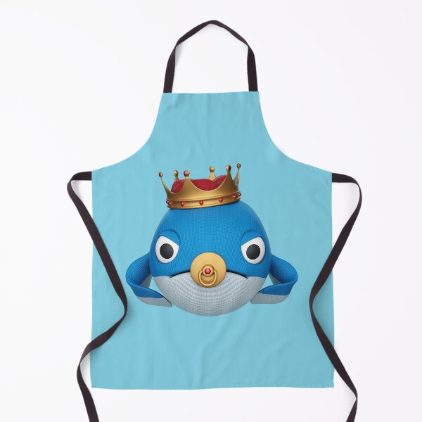 Aperçu de l'œuvre Grumpy Cute Baby King Whale créée et vendue par LittleTeo.