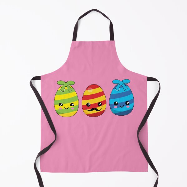 Item preview, Kawaii Easter Eggs with Ribbons designed and sold by BirdAtWork.