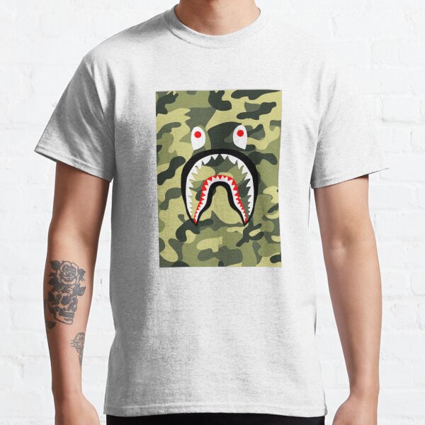 bape shark t shirt