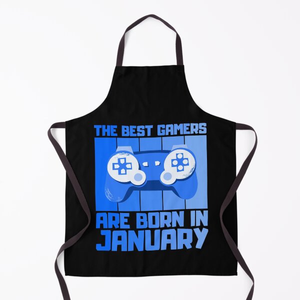 Item preview, The Best Gamers Are Born In January Gamer Birthday idea designed and sold by FNStuff.