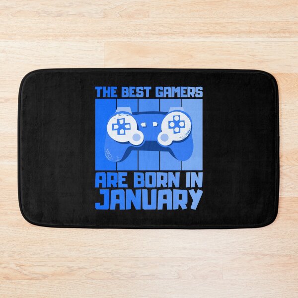 Item preview, The Best Gamers Are Born In January Gamer Birthday idea designed and sold by FNStuff.