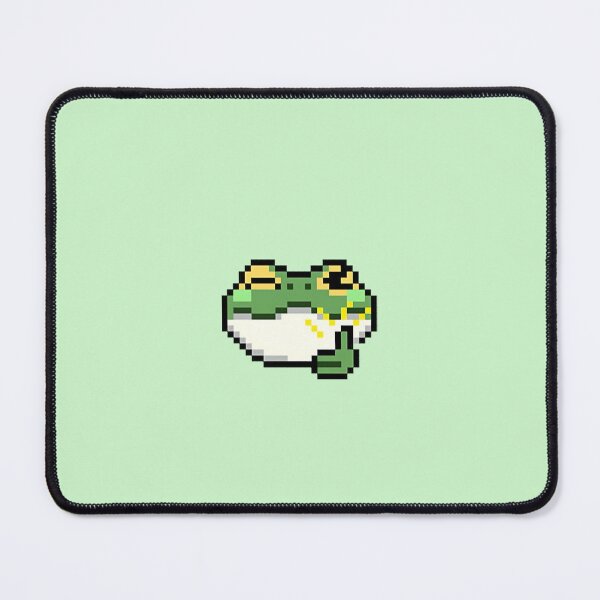 Item preview, Cute frog pixel art emoji 03 designed and sold by travelgorgor.