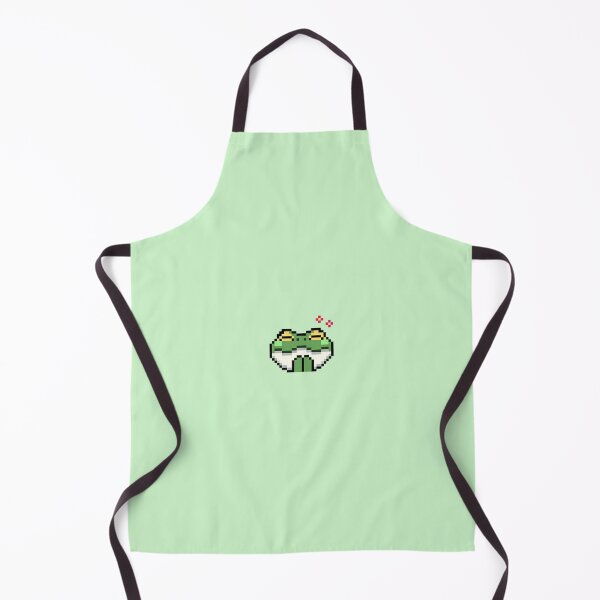 Item preview, Cute frog pixel art emoji 04 designed and sold by travelgorgor.