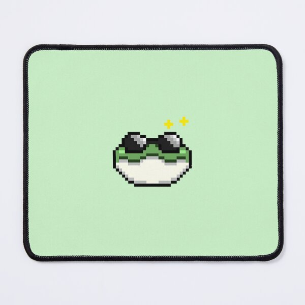 Item preview, Cute frog pixel art emoji 05 designed and sold by travelgorgor.