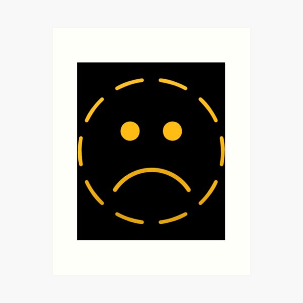 I miss You Stickman sketch, Tears Crying Internet meme Happiness, Super Sad  Face, smiley, sadness Poster by Mounir Khalfouf - Fine Art America