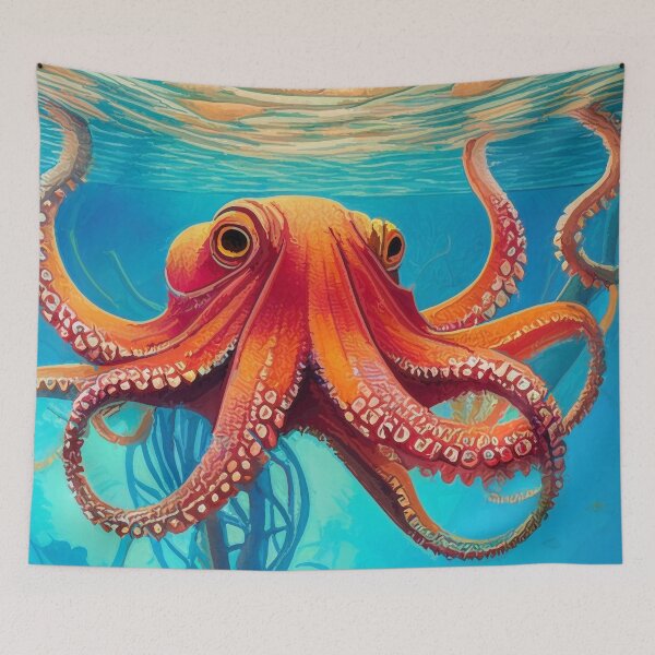 Item preview,  Vivid octopus (#03) [Create a set!] designed and sold by SolidEarthArt.