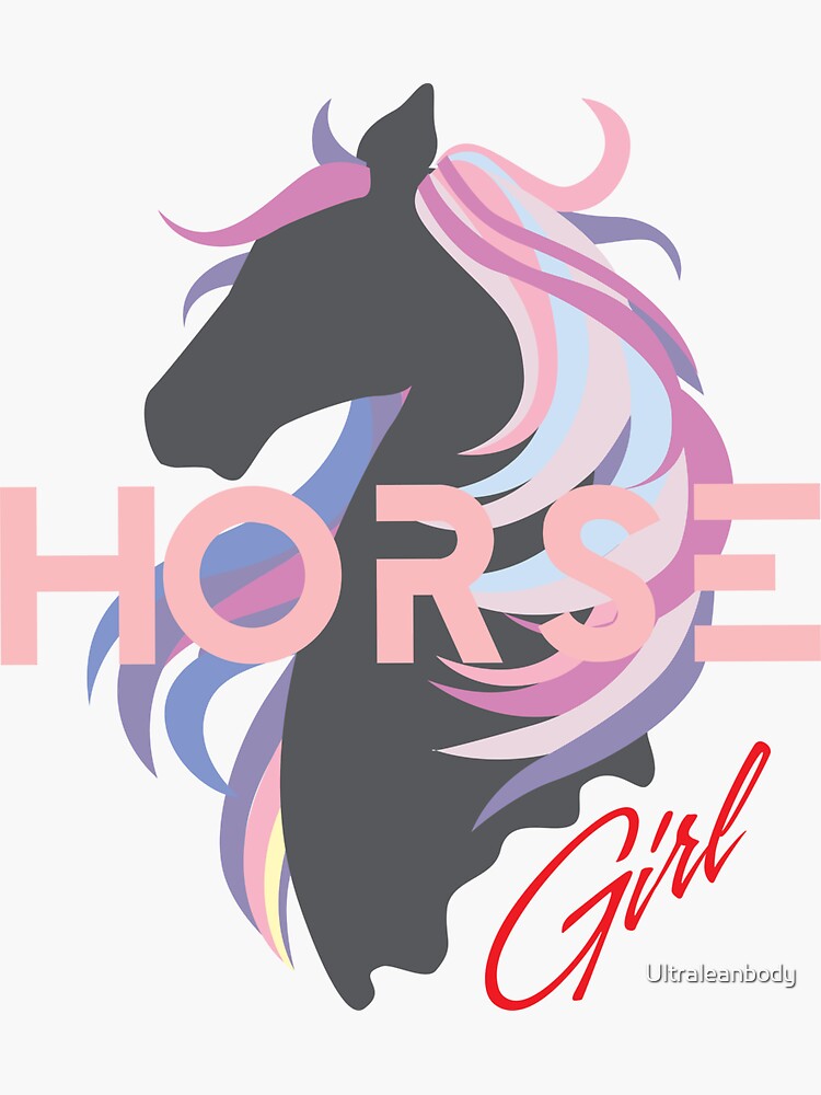 Rider Equine Love Vinyl Decal Sticker A CRAZY HORSE LADY #2 FACES Rider Equine Love Vinyl Decal Sticker A CRAZY HORSE LADY #2 FACES