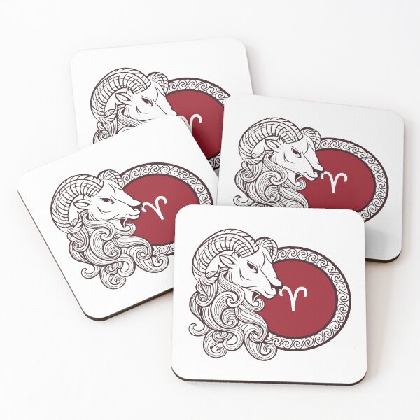Item preview, drawing of an aries and zodiac aries logo designed and sold by JAG2B.